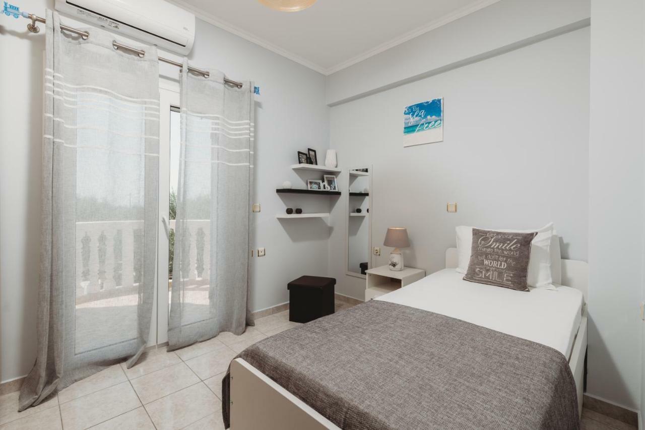Villa Rosa 3 Bedroom With Sea View Tragaki Luaran gambar