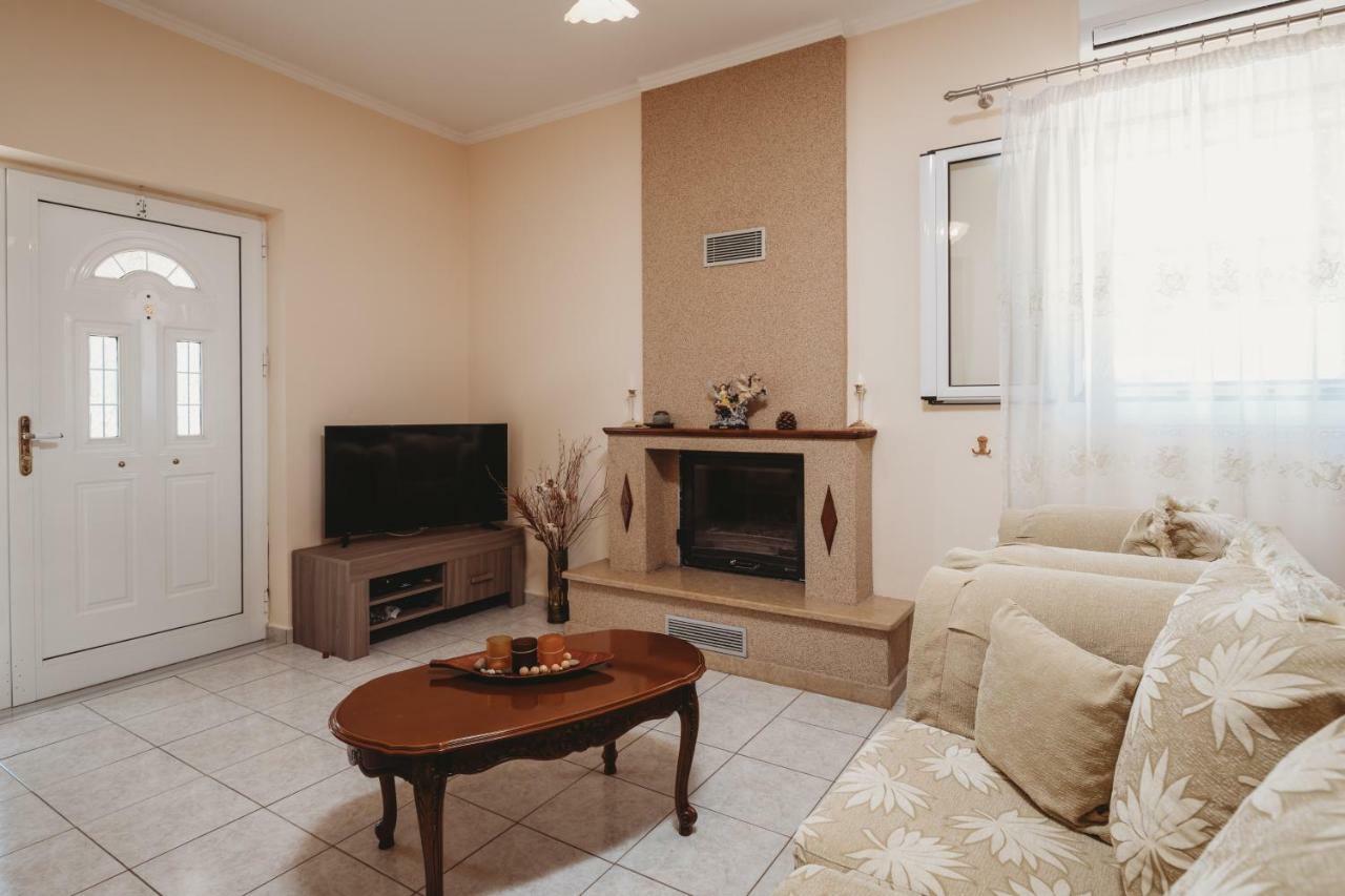 Villa Rosa 3 Bedroom With Sea View Tragaki Luaran gambar