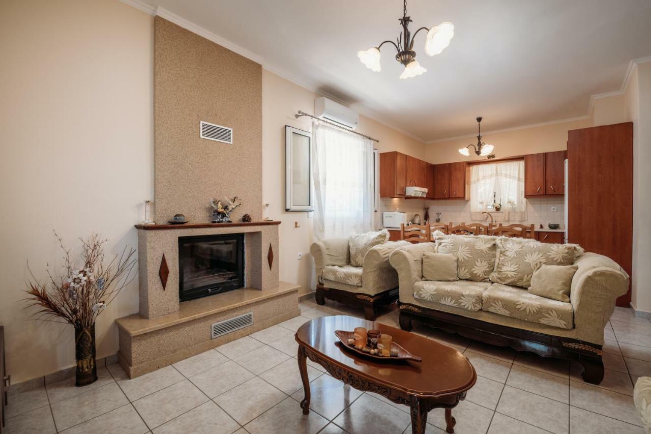 Villa Rosa 3 Bedroom With Sea View Tragaki Luaran gambar